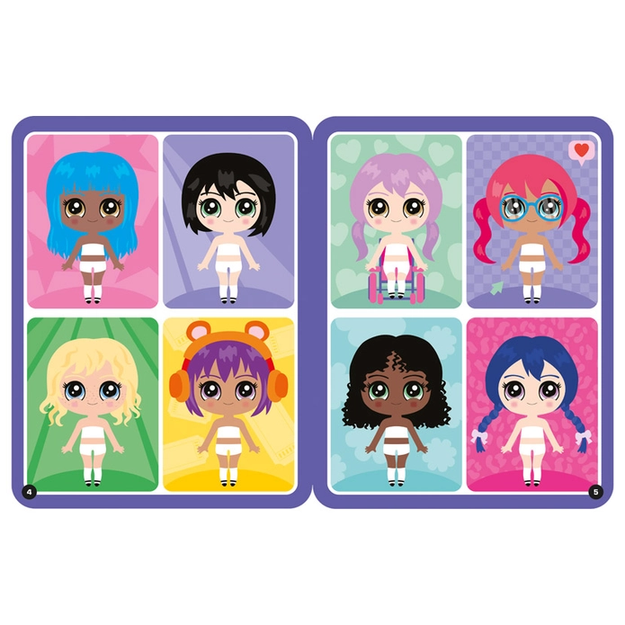 Dress Up Fashion Dolls Animal Party Sticker Activity Book - Image 3