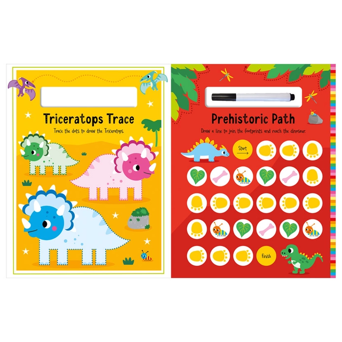 Dino Land Wipe-Clean Activity Book - Image 3