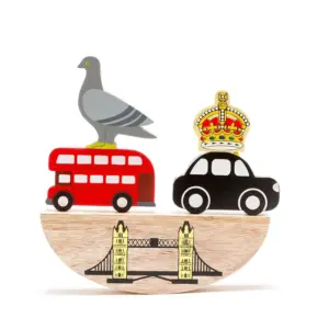 Wooden London Balancing Toy