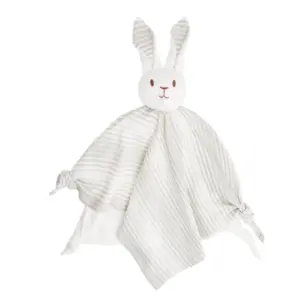 Grey Bunny Organic Comforter Blanket