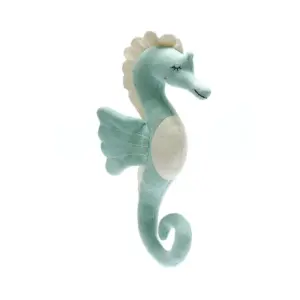 Knitted Organic Seahorse Plush Toy