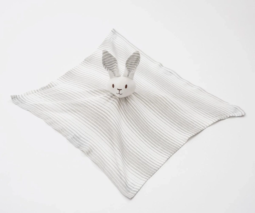 Grey Bunny Organic Comforter Blanket - Image 2