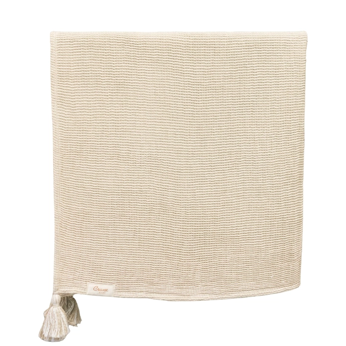 Crane Baby Hazelwood Luxe Blanket With Tassel